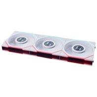 купить Вентилятор&nbsp;Lian Li Uni Fan TL120 LCD 3-pack White&nbsp;(G99.12TLLCD3W.00) в Алматы фото 2