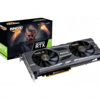 купить 8GB RXT2080 GDDR6 256-bit 1650/1845 MHz, PCIe3.0x16, 3DP HDMI Inno3D SUPER Twin X2 OC (32-670 N208S2-08D6X-11801167) 2Fan, 268 мм, 2 слота в Алматы фото 1