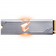 купить Твердотельный накопитель SSD, Gigabyte, AORUS GP-ASM2NE2256GTTDR (4719331804794), 256GB, M.2, PCI-E 3.0x4, NVMe в Алматы фото 1