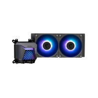 Купить Водяное охлаждение для CPU MAG CORELIQUID A15 240 Socket Intel/AMD, ARGB, Fan 2x120см Черный в Алматы