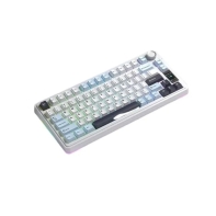 купить Клавиатура AULA S75 Pro Light Blue+White+Black-Purple, mechanical, Seiya switch, EN, 2.4/BT/USB-C в Алматы фото 2