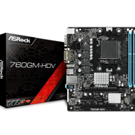 купить Материнская плата ASRock 760GM-HDV Socket AM3 2xDDR3 4xSATA3  1xD-Sub 1xDVI-D 1xHDMI mATX в Алматы фото 1