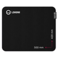 купить Lorgar Legacer 755, Gaming mouse pad, Ultra-gliding surface, Purple anti-slip rubber base, size: 500mm x 420mm x 3mm, weight 0.45kg в Алматы фото 1