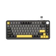 Купить KeyBoard USB, Attack Shark X85Pro, Linear Blueberry switch, 81 keys+1knob+LCD0.85", 2,4/BT/cable,blc Алматы