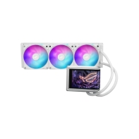 Купить Водяное охлаждение CPU Asus ROG RYUO IV 360 ARGB WHT, 3x120mm, AMOLED-display, White Алматы