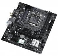 купить Материнская плата ASRock H410M/AC LGA1200 2xDDR4 4xSATA 1xUM.2 HDMI WiFi mATX в Алматы фото 3