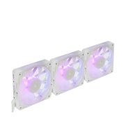 Купить Вентилятор для корпуса Montech RX120 3 in 1 Pack (W) 3x(120x120x25mm)/800-1600RPM/59CFM/Rever Белый в Алматы