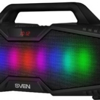 купить SVEN PS-480, черный, акустическая система 2.0,  Bluetooth, FM, USB, microSD, LED-дисплей /  в Алматы фото 1