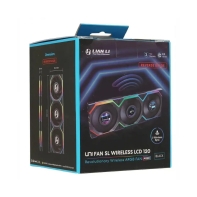 купить Вентилятор для корпуса Lian Li UNI FAN SL WIRELESS LCD 3x120mm Black G99.12RSLLCD1W3B.00 в Алматы фото 3
