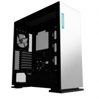 купить Корпус ПК без БП GameMax M(9)909 Vega White Temp Glas <ATX, 1х120mmRGB, 5x3,5, 4x2,5, 1 x HD Audio,  210x516x491mm> в Алматы фото 2