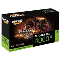 купить Видеокарта Inno3D GeForce RTX4060 Ti 8GB TWIN X2 OC, 8G GDDR6 128-bit HDMI 3xDP N406T2-08D6X-171153N в Алматы фото 3