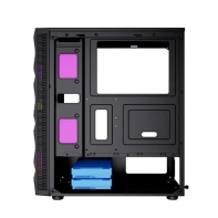 купить Корпус Wintek Spike G02 TG, ATX/Micro ATX, USB 1*3.0/2*2.0, HD-Audio Mic, 0,5 mm, 3*12cm ARGB fan  в Алматы фото 4