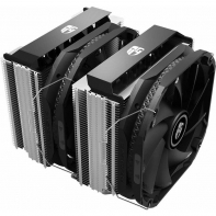 купить Кулер для процессора, Deepcool, ASSASSIN III, DP-GS-MCH7-ASN-3, Intel 20XX/1200/11XX/1366 и AMD AM4/AM3+/AM3/AM2+/AM2/FM2+/FM2/FM1, TDP:280W, 2*140мм, 450-1400±10%, 90.37 CFM,  ?34.2 dB(A), 4pin, (ДxШxВ) 161х140х165мм, Чёрный в Алматы фото 1