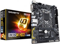 купить Gigabyte, B365M HD3, LGA1151v2, iB365, 2xDDR4 2666, 6xSATA3, 1xM.2, 1xD-Sub, 1xDVI-D, 1xHDMI, 2xPCI-Ex16, 2xPCI-Ex1, mATX в Алматы фото 1