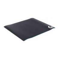 купить LOGITECH G640 Cloth Gaming Mouse Pad - BLACK - EER2 в Алматы фото 1