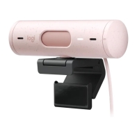 купить Веб-камера Logitech Brio 500 Rose (Full HD, 1080p) 960-001421 в Алматы фото 2