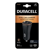 купить Автомобильное зарядное устройство Duracell DR6026A 27W PD USB-A & USB-C Черный в Алматы фото 2