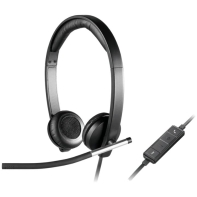 купить LOGITECH H650E CORDED HEADSET STEREO USB - EMEA в Алматы фото 1