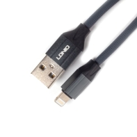 купить Интерфейсный кабель LDNIO Lightning LS441 TPE Алюминий 1м Серый в Алматы фото 1