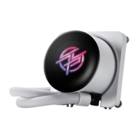 купить Водяное охлаждение для CPU MSI MPG CORELIQUID P13 360, 1700/1851/AM4/AM5, ARGB, Fan 3x120mm, Белый в Алматы фото 2