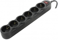 купить Сетевой фильтр SVEN SF-06L 3,0 м (6 sockets)  черный /  в Алматы фото 2