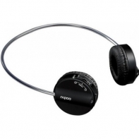 купить Наушники, Rapoo, H6020Pro, Беспроводные, Bluetooth, Кабель MicroUSB-USB для зарядки, Кабель 3,5MiniJack для проводного подключения, Кнопки управления музыкой, Функция Hands-Free, Чёрный в Алматы фото 2