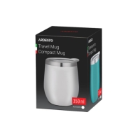 купить Термочашка Ardesto Compact Mug 350 мл, белый, нержавеющая сталь AR2635MMW в Алматы фото 2