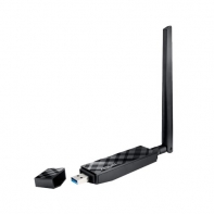 купить Сетевой адаптер Asus/USB-AC56/Wireless AC1300 Dual-band USB client card external antenna в Алматы фото 1
