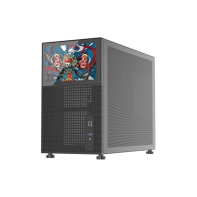 купить Корпус 1Stplayer MIKU Mi6-EV, Mini Tower, m-ATX, Black, 1x3.5*/1x2.5*, USB, USB-C в Алматы фото 3