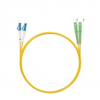 купить Патч Корд Оптоволоконный,, SC/APC-LC/UPC SM 9/125 Duplex 2.0мм 5 м, Жёлтый, Пол. Пакет в Алматы фото 2