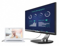 купить Монитор LCD 25** 16:9 2560х1440 IPS, nonGLARE, 350cd/m2, H178&deg;/V178&deg;, 1000:1, 5ms, VGA, DVI, DP,  HDMI, USB 3.0 x 3, Tilt, Audio out, 2 ВТх 2, 2Y, Black в Алматы фото 2