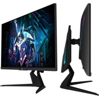 купить Монитор Gigabyte Aorus FI32Q-EK, IPS/LED, 170Hz, 1ms, 2560x1440, 1000:1, 16.7Mln, 2xHDMI, 1 DP 1.4 в Алматы фото 2