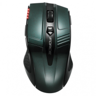 купить Оптическая светодиодная беспроводная мышь Gigabyte GM-FORCE M9, DARK GREEN в Алматы фото 1