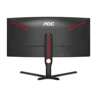купить Монитор Игровой 34" AOC CU34G3S/BK VA 3440x1440 165Hz 1ms 300cd/m2 Curved 1000R 3000:1 2xHDMI 2xDP в Алматы фото 3
