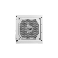 купить БП ATX 850W MSI MAG A850GL PCIE5 White, Gold, 20+4/24+4/24+4+8/24+8+8, 12cm, 4x6+2p+16p PCI-E в Алматы фото 2