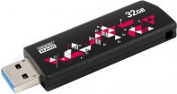 купить USB-ФЛЕШ-НАКОПИТЕЛЬ 32Gb GOODRAM UCL3 USB 3.0 UCL3-0320K0R11 BLACK в Алматы фото 2