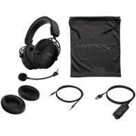 купить Наушники-гарнитура игровые HyperX HX-HSCAS-BK/WW Cloud Alpha S черный в Алматы фото 2
