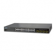 купить Коммутатор, Planet, WGSW-24040-EU, 24 порта 10/100/1000M RJ45 4 комбинированных гигабитных TP/ SFP порта, Управляемый, Корпус металл в Алматы фото 1