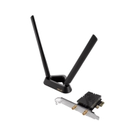 Купить Беспроводной адаптер ASUS PCE-BE92BT,BE9400,WiFi7 PCI-E,2 ext antennas,6GHz band,320MHz,Bluetooth 5.4,WPA3 Алматы
