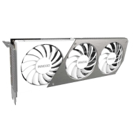 купить Видеокарта Inno3D GeForce RTX4070 Ti X3 OC WHITE, 12G GDDR6X 192-bit HDMI 3xDP N407T3-126XX-186148W в Алматы фото 2