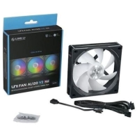 купить Вентилятор для корпуса Lian Li UNI FAN AL ARGB 120mm Black UF-AL120V2-1B G99.12ALV21B.00 в Алматы фото 3