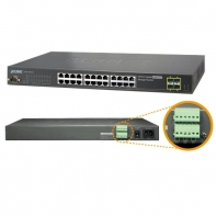 купить Коммутатор, Planet, IGSW-24040T, Промышленный, 24 порта 10/100/1000М RJ45 4 порта SFP, Управляемый, Корпус металл, 1U в Алматы фото 2