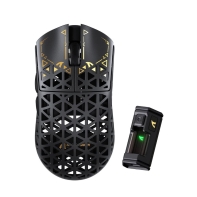 купить Mouse ATTACK SHARK R5 Ultra Black, Optical 42000 dpi,  BT/2.4GHz/USB, Black в Алматы фото 1