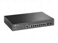 купить TP-Link T2500G-10TS (TL-SG3210)  JetStream 8-пор-вый гига-ный управ-мый коммутатор 2 уровня с 2 SFP /  в Алматы фото 2