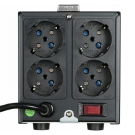 купить Стабилизатор IPPON AVR 2000, 2000VA, 1200Вт, 4хEURO, диапазон стабилизации 165-253В, 551689 в Алматы фото 3