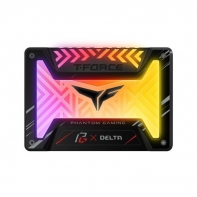 купить Твердотельный накопитель  500GB SSD ASRock DELTA Phantom Gaming RGB 2,5* SATA3 R560MB/s W500MB/s Support synchronization RGB MTBF 1млн. часов T253PG500G3C313 в Алматы фото 1