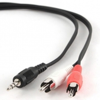 купить Кабель аудио Cablexpert CCA-458-10M, джек3.5 / 2xRCA, 10м в Алматы фото 1