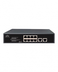 купить UNV NSW2010-10T-POE-IN 10&times;100Mbps network ports (RJ45), including 8 PoE ports в Алматы фото 1