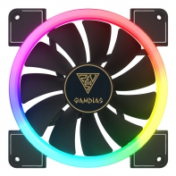 купить Вентилятор для корпуса GAMDIAS AEOLUS M1-1403R RGB в Алматы фото 1