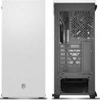 купить Компьютерный корпус, Deepcool, MACUBE 310P WH, GS-ATX-MACUBE310P-WHG0P, ATX/Micro ATX, USB 3.0*2, HD-Audio Mic, Кулер 1*120мм, Высота процессорного кулера до 165мм, Сталь 0,6, Без Б/П, Белый в Алматы фото 1